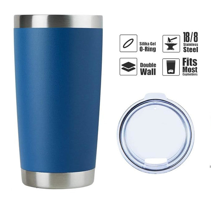 20 oz Stainless Steel Double Wall Vacuum Insulated Travel Mug