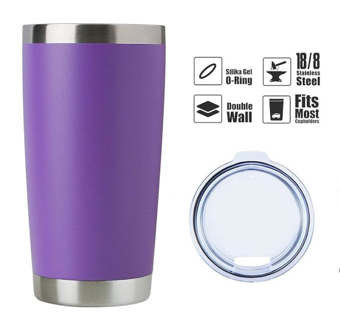 20 oz Stainless Steel Double Wall Vacuum Insulated Travel Mug