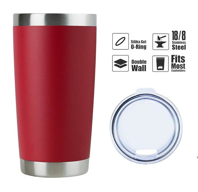 20 oz Stainless Steel Double Wall Vacuum Insulated Travel Mug