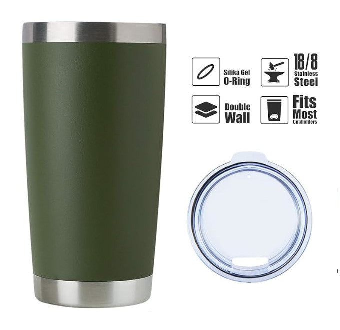 20 oz Stainless Steel Double Wall Vacuum Insulated Travel Mug